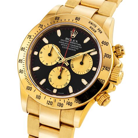 rolex daytona gold on gold|rolex daytona gold for sale.